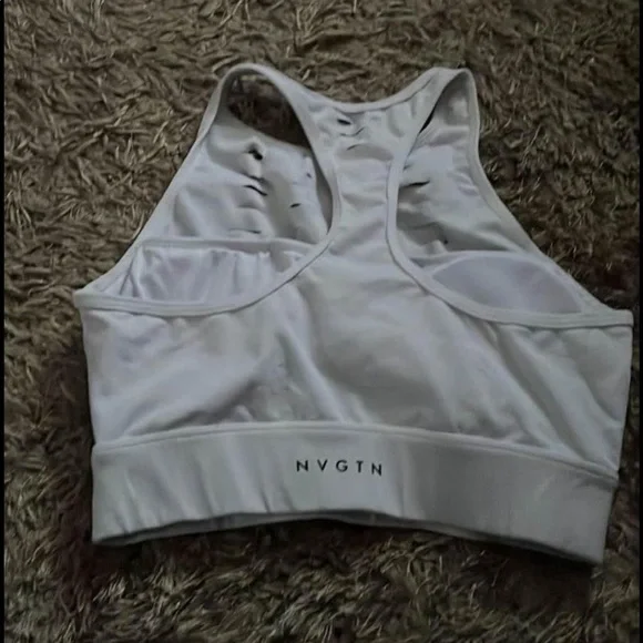 Nvgtn white sports bra - Picture 2 of 2